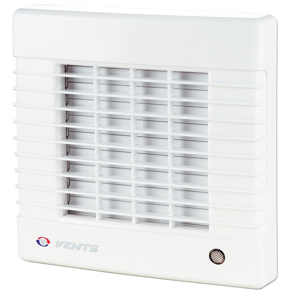 Ventilator cu jaluzele automate VENTS 150MA Turbo diam 150mm, motor turbo
